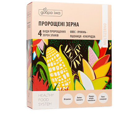 Пророщені зерна в стіках